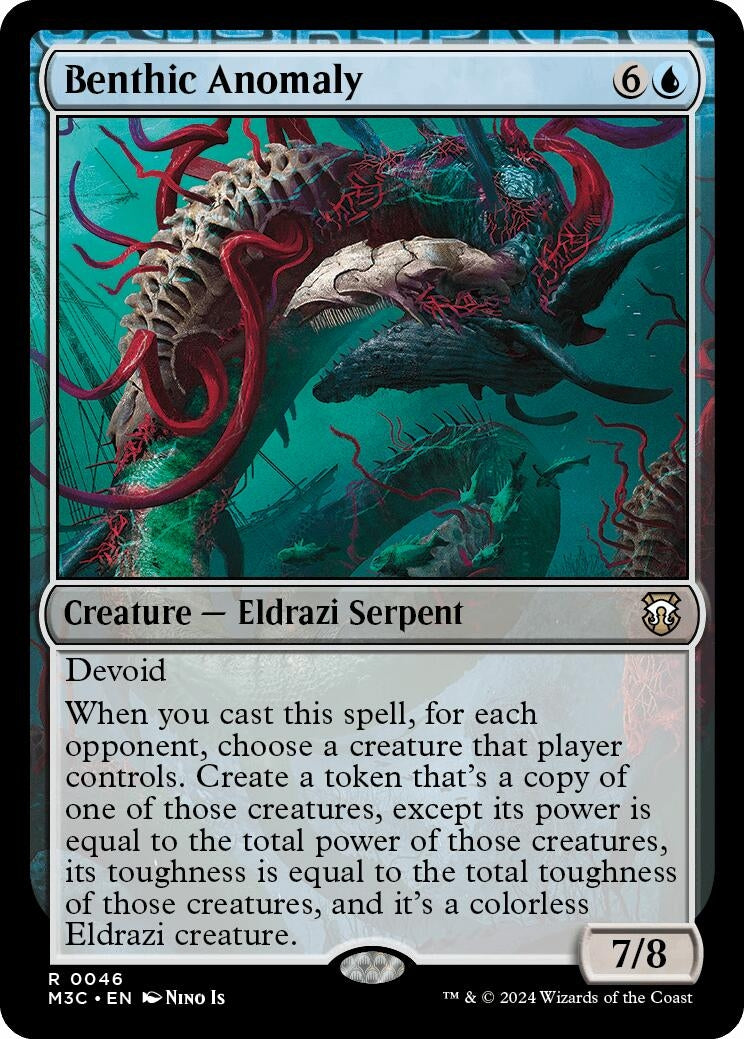 Image for Benthic Anomaly (46) (M3C) - Magic: The Gathering