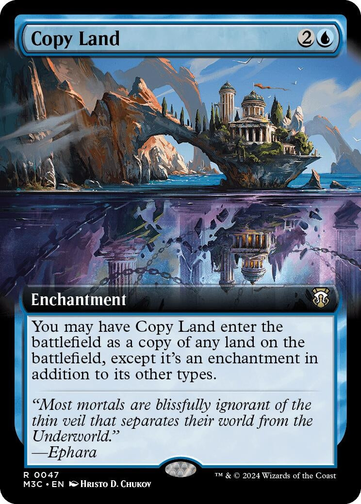 Image for Copy Land (Extended Art) (47) (M3C) - Magic: The Gathering