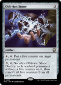 Image for Oblivion Stone (Ripple Foil) (303) (M3C) - Magic: The Gathering