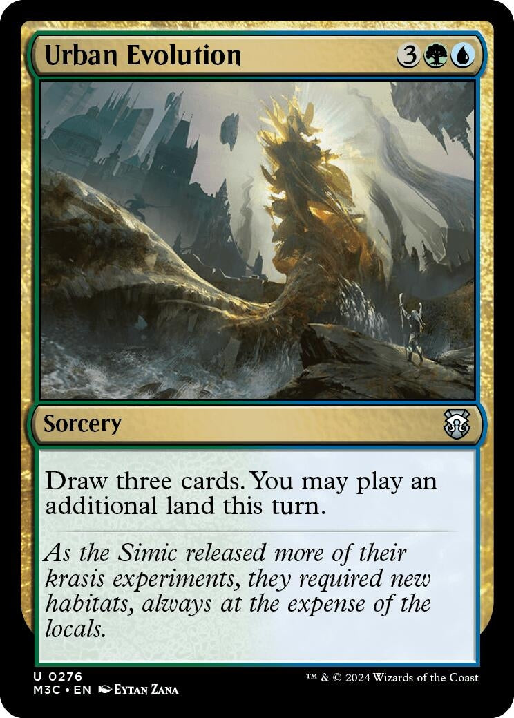 Image for Urban Evolution (Ripple Foil) (276) (M3C) - Magic: The Gathering