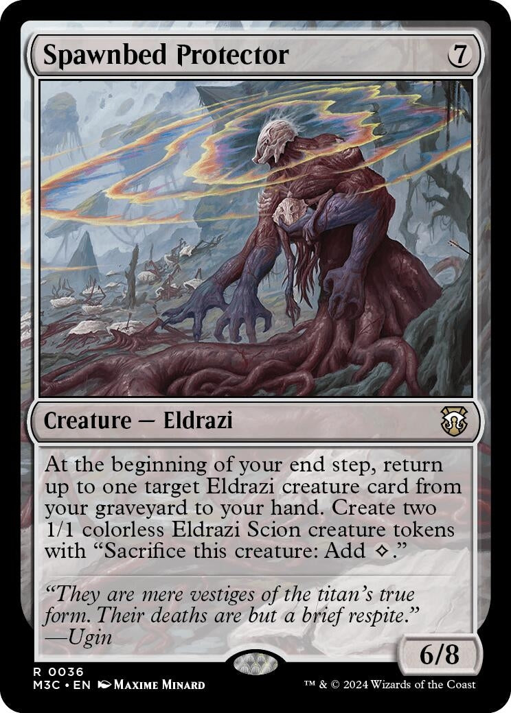 Image for Spawnbed Protector (Ripple Foil) (36) (M3C) - Magic: The Gathering