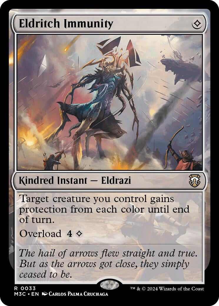 Image for Eldritch Immunity (Ripple Foil) (33) (M3C) - Magic: The Gathering