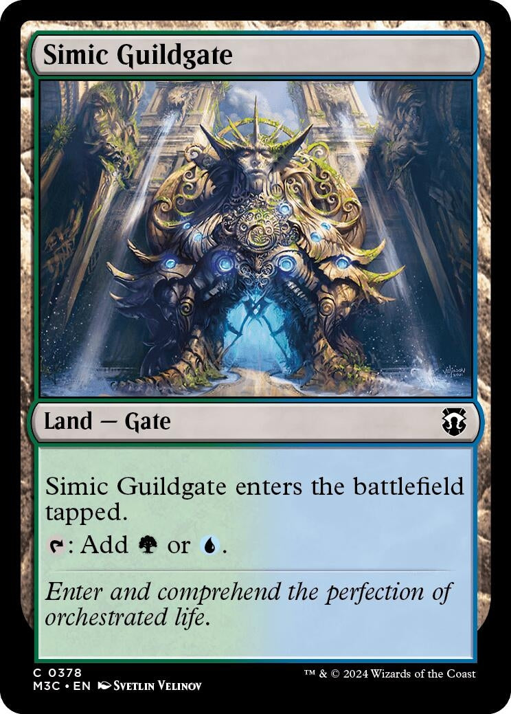 Image for Simic Guildgate (Ripple Foil) (378) (M3C) - Magic: The Gathering