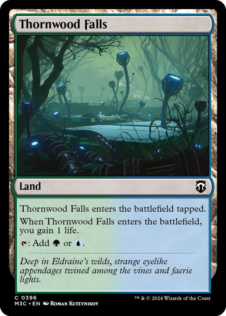 Image for Thornwood Falls (Ripple Foil) (396) (M3C) - Magic: The Gathering