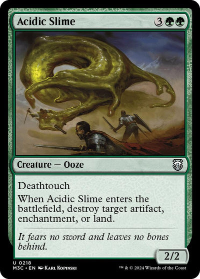Acidic Slime (Ripple Foil) (218) (M3C)