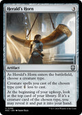 Image for Herald's Horn (Ripple Foil) (296) (M3C) - Magic: The Gathering