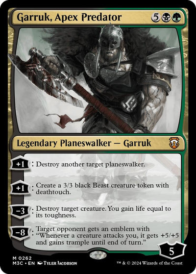 Garruk, Apex Predator (262) (M3C)