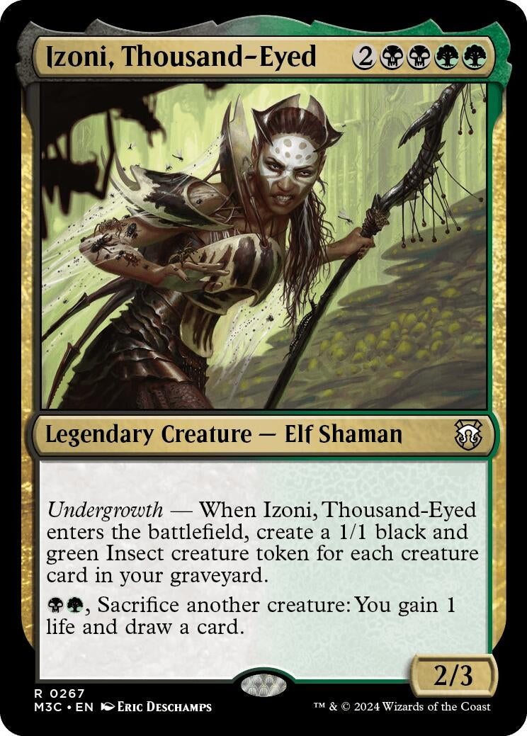Image for Izoni, Thousand-Eyed (267) (M3C) - Magic: The Gathering