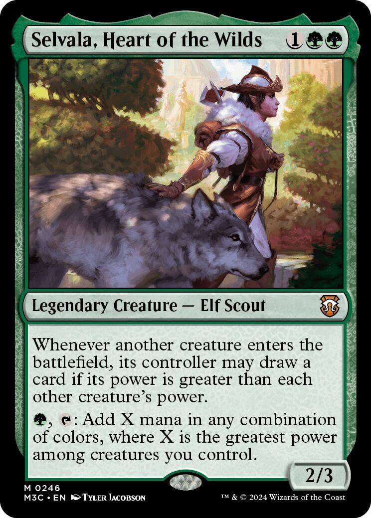 Image for Selvala, Heart of the Wilds (246) (M3C) - Magic: The Gathering