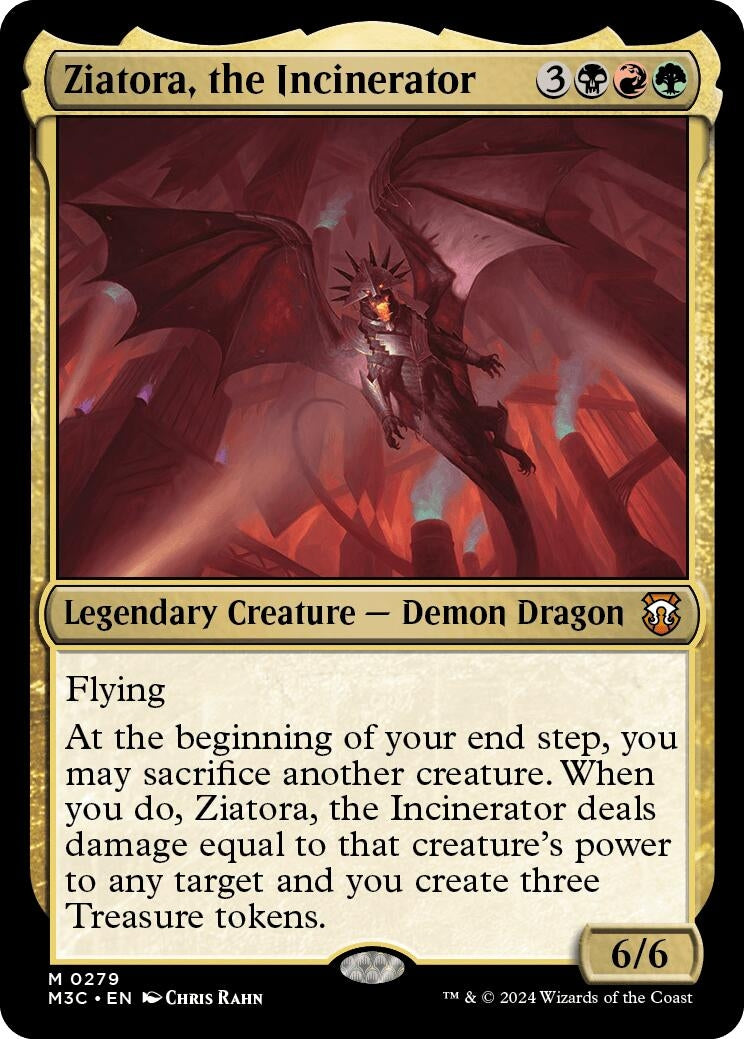Image for Ziatora, the Incinerator (279) (M3C) - Magic: The Gathering