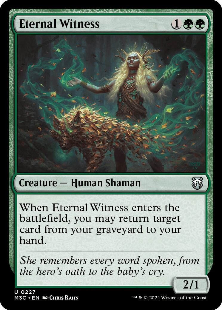 Image for Eternal Witness (227) (M3C) - Magic: The Gathering