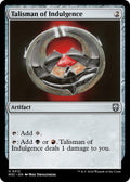 Image for Talisman of Indulgence (312) (M3C) - Magic: The Gathering