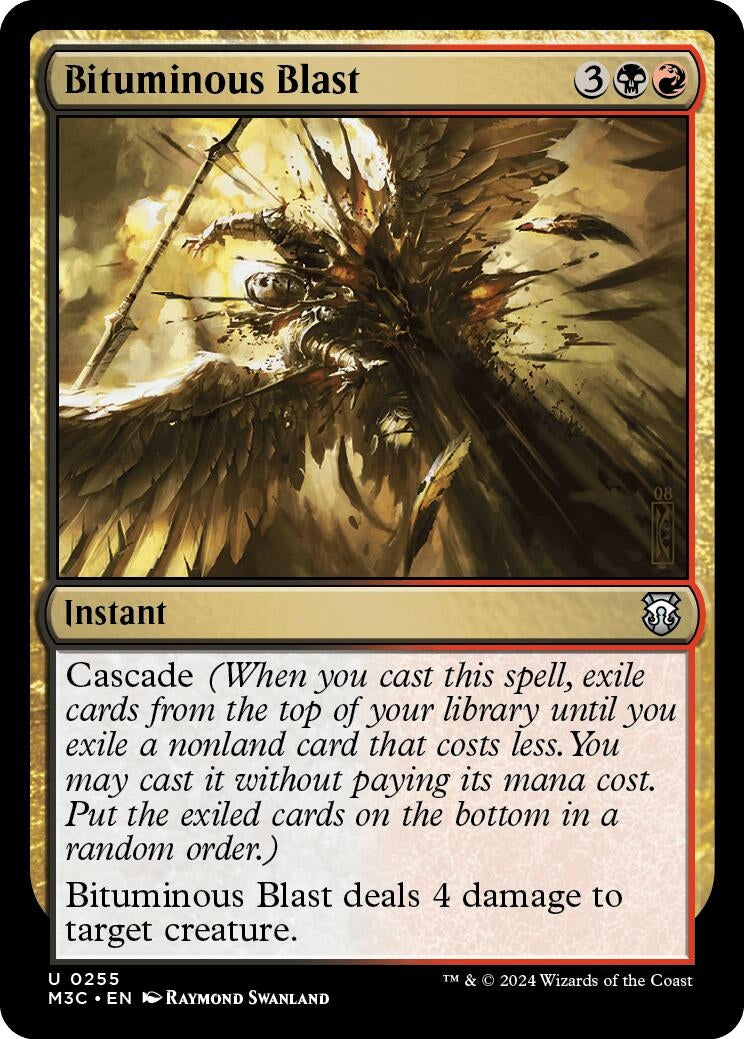 Image for Bituminous Blast (255) (M3C) - Magic: The Gathering