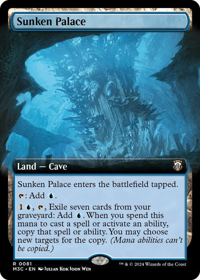 Sunken Palace (Extended Art) (Ripple Foil) (81) (M3C)