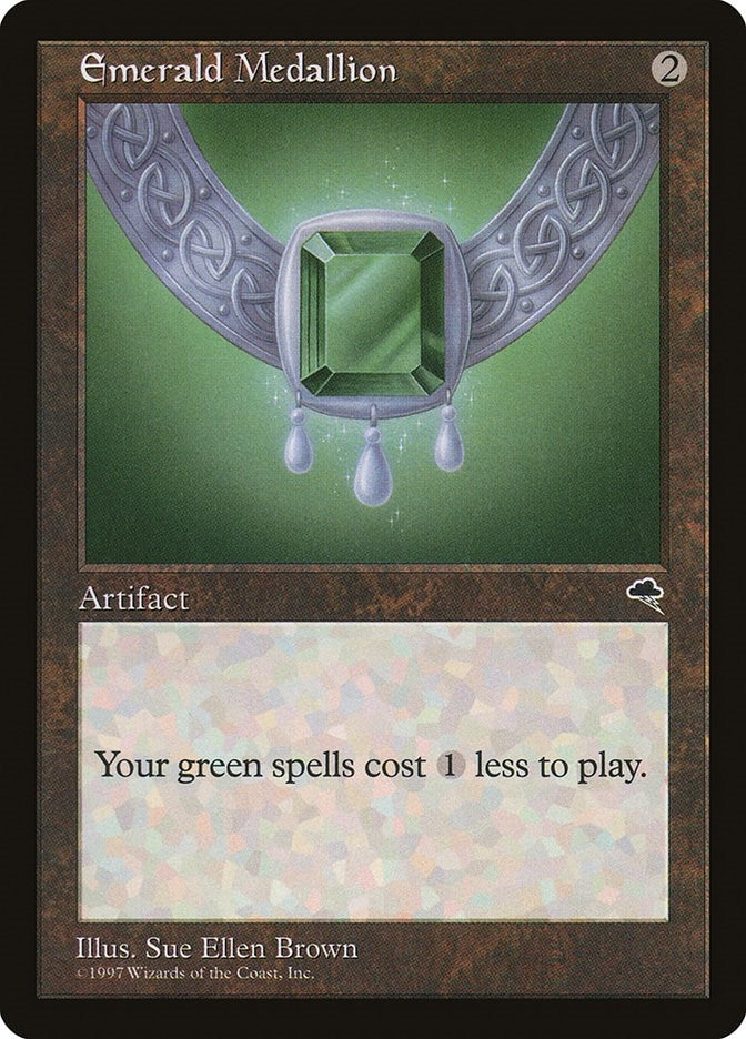 Image for Emerald Medallion (283) (TMP) - Magic: The Gathering
