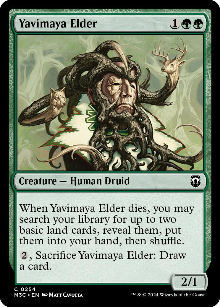 Image for Yavimaya Elder (254) (M3C) - Magic: The Gathering