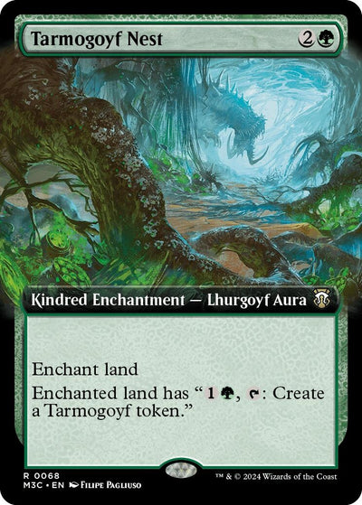 Tarmogoyf Nest (Extended Art) (68) (M3C)