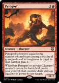 Image for Pyrogoyf (111) (M3C) - Magic: The Gathering