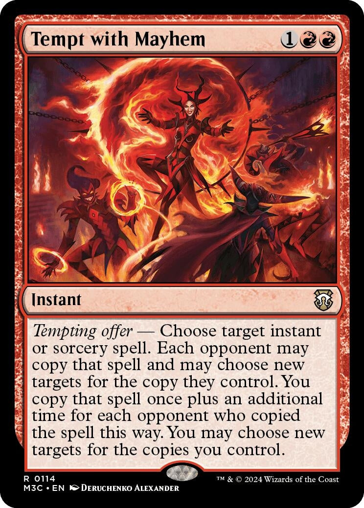 Image for Tempt with Mayhem (114) (M3C) - Magic: The Gathering