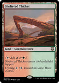 Image for Sheltered Thicket (Ripple Foil) (374) (M3C) - Magic: The Gathering