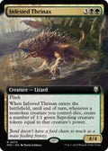 Image for Infested Thrinax (Extended Art) (Ripple Foil) (74) (M3C) - Magic: The Gathering