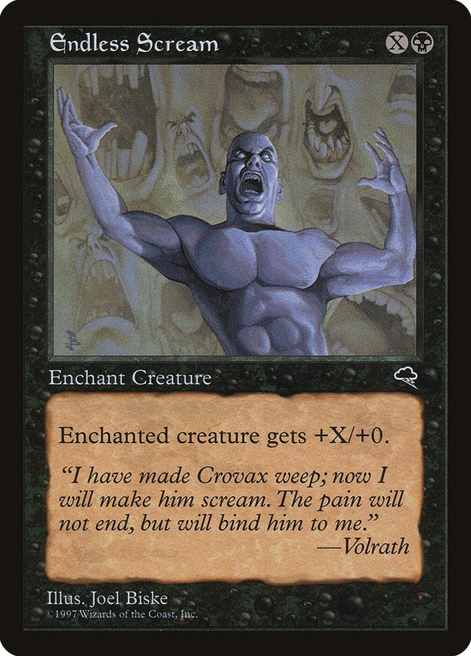 Image for Endless Scream (132) (TMP) - Magic: The Gathering
