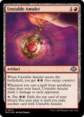 Image for Unstable Amulet (Ripple Foil) (514) (MH3) - Magic: The Gathering