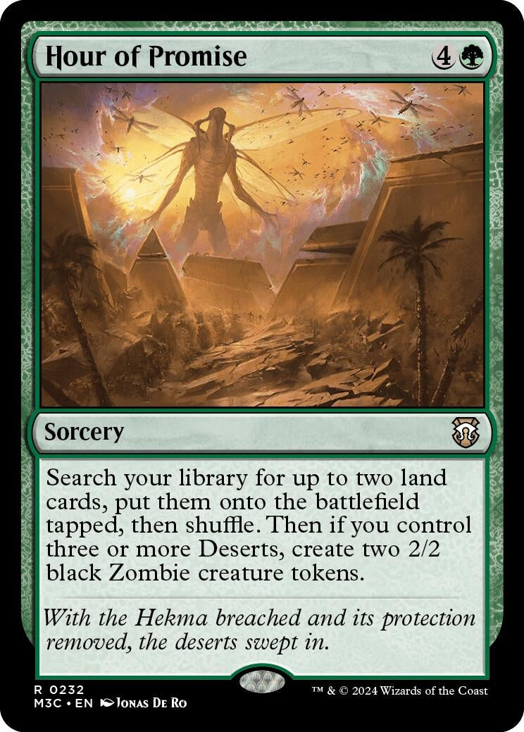 Image for Hour of Promise (Ripple Foil) (232) (M3C) - Magic: The Gathering