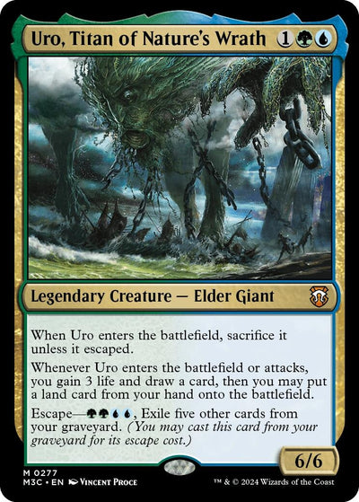Uro, Titan of Nature's Wrath (Ripple Foil) (277) (M3C)