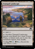 Image for Tranquil Landscape (Ripple Foil) (520) (MH3) - Magic: The Gathering