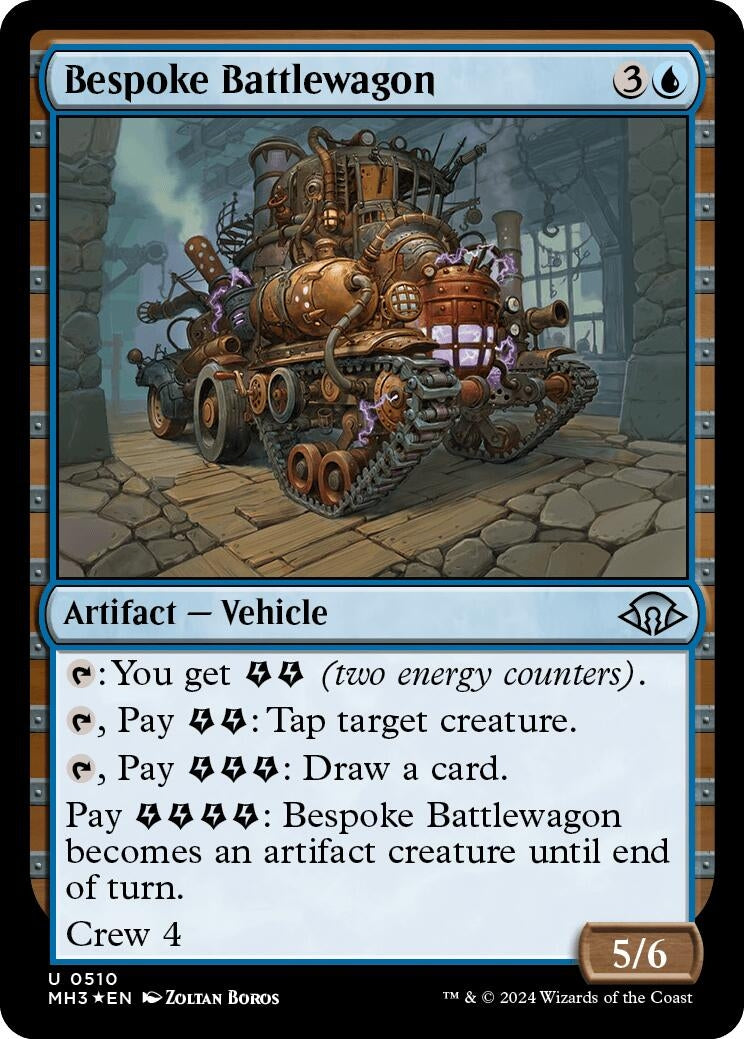 Image for Bespoke Battlewagon (Ripple Foil) (510) (MH3) - Magic: The Gathering