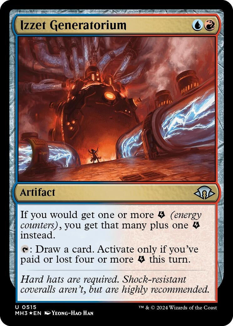Image for Izzet Generatorium (Ripple Foil) (515) (MH3) - Magic: The Gathering