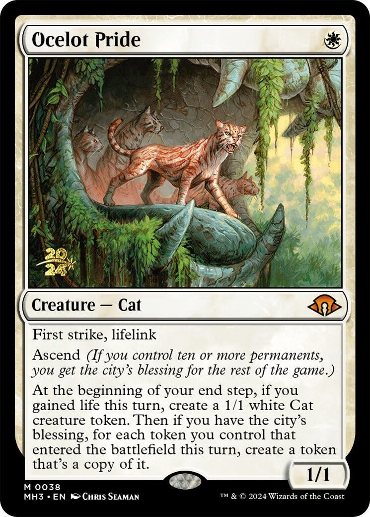 Image for Ocelot Pride (38) (PRE) - Magic: The Gathering