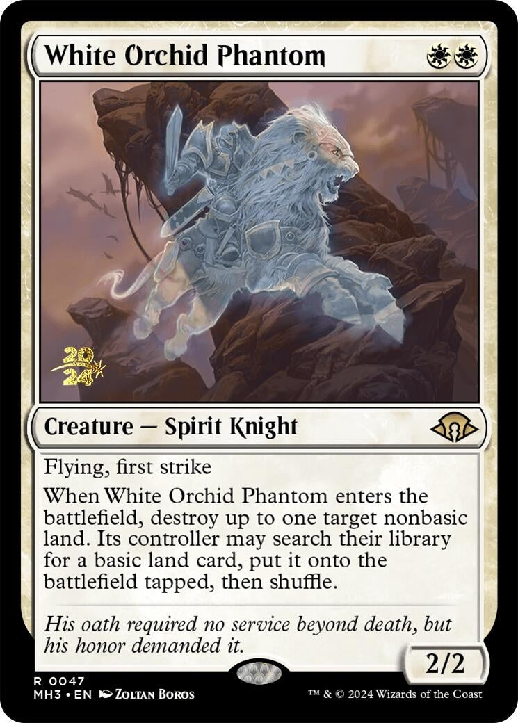 Image for White Orchid Phantom (47) (PRE) - Magic: The Gathering