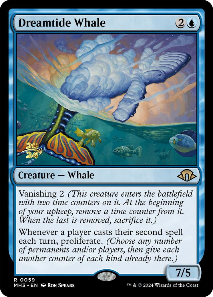 Image for Dreamtide Whale (59) (PRE) - Magic: The Gathering