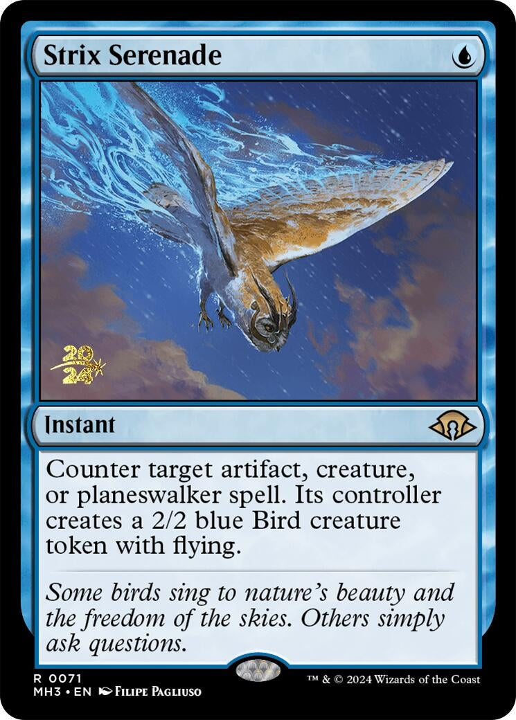 Image for Strix Serenade (71) (PRE) - Magic: The Gathering