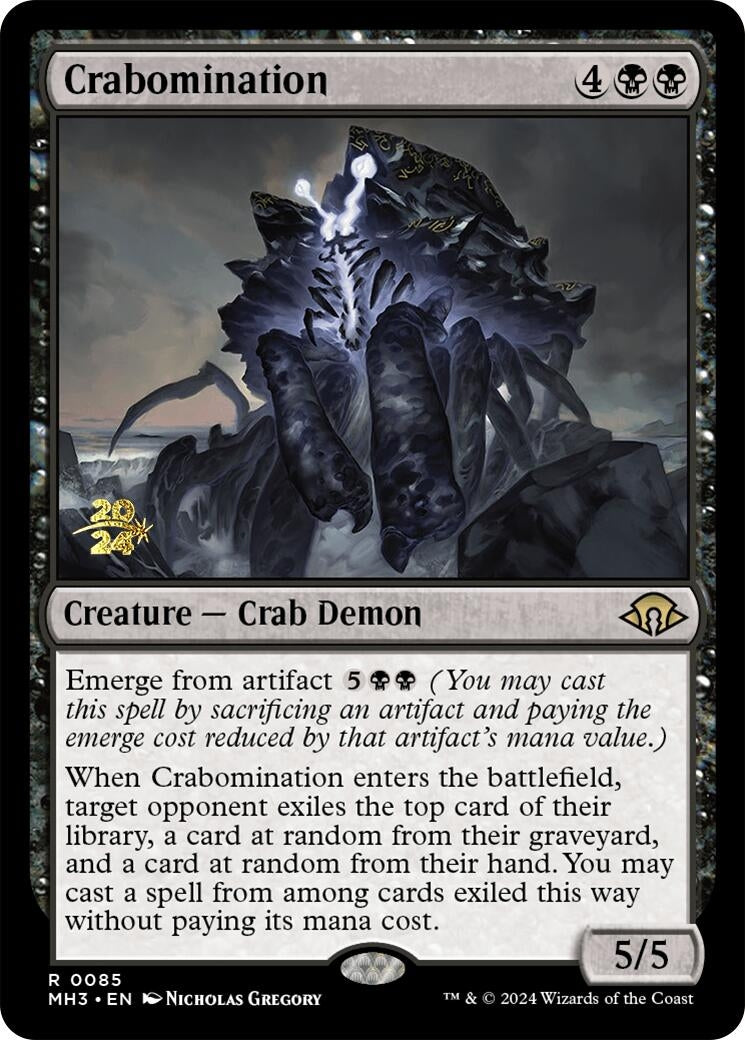 Image for Crabomination (85) (PRE) - Magic: The Gathering