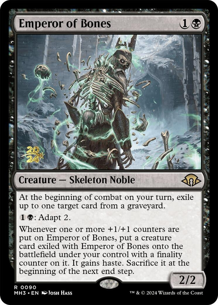 Image for Emperor of Bones (90) (PRE) - Magic: The Gathering