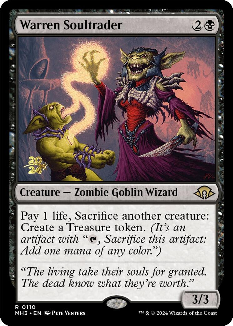 Image for Warren Soultrader (110) (PRE) - Magic: The Gathering