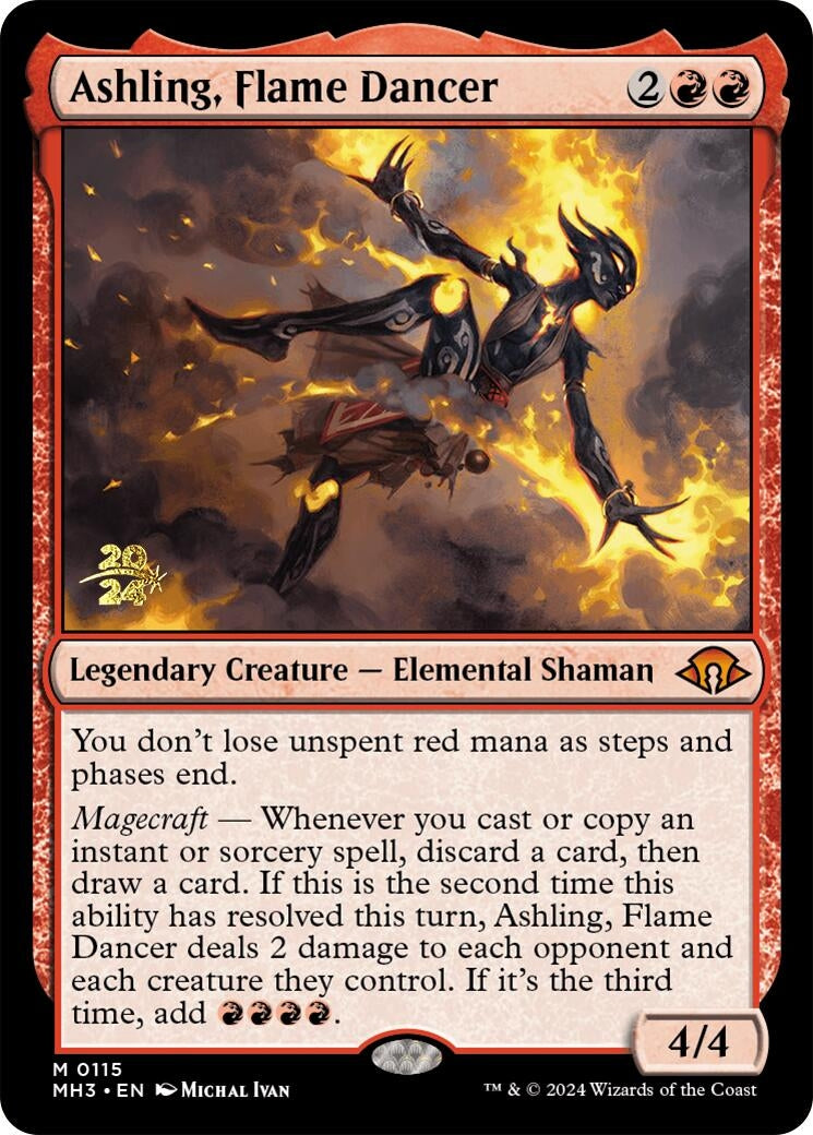 Image for Ashling, Flame Dancer (115) (PRE) - Magic: The Gathering