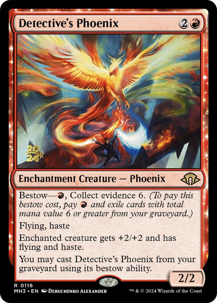 Image for Detective's Phoenix (116) (PRE) - Magic: The Gathering