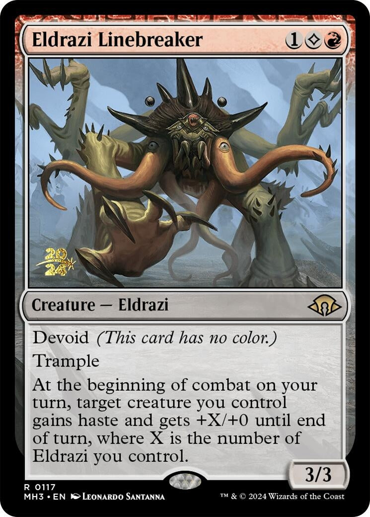 Image for Eldrazi Linebreaker (117) (PRE) - Magic: The Gathering