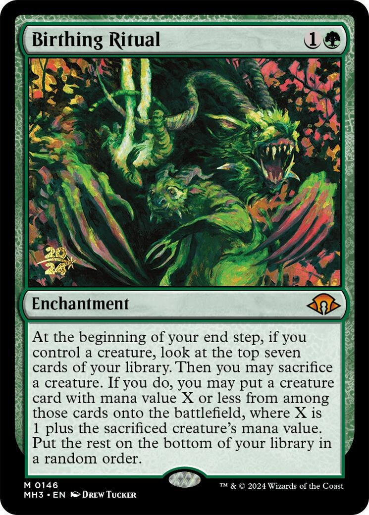 Image for Birthing Ritual (146) (PRE) - Magic: The Gathering