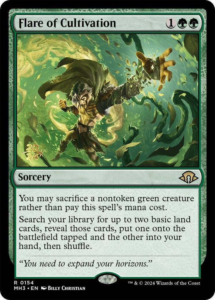 Image for Flare of Cultivation (154) (PRE) - Magic: The Gathering