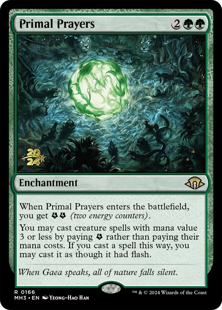 Image for Primal Prayers (166) (PRE) - Magic: The Gathering