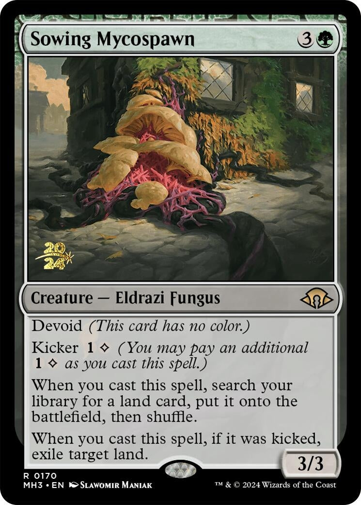 Image for Sowing Mycospawn (170) (PRE) - Magic: The Gathering
