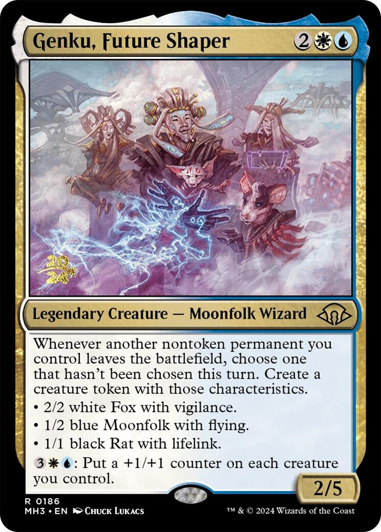 Image for Genku, Future Shaper (186) (PRE) - Magic: The Gathering