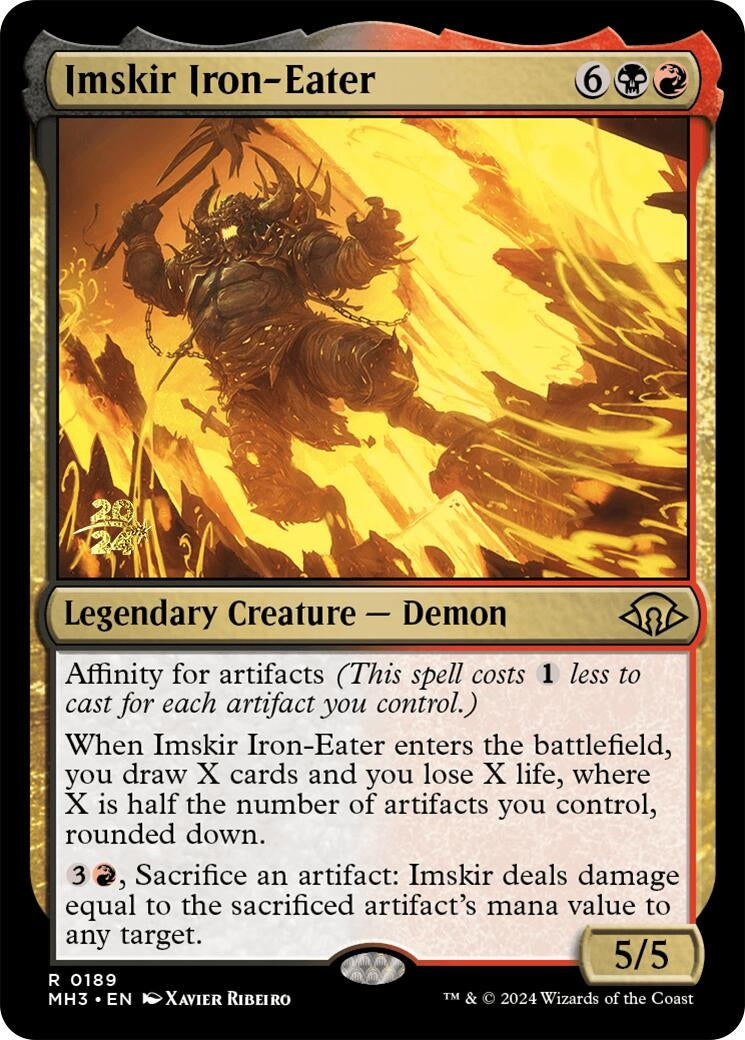 Image for Imskir Iron-Eater (189) (PRE) - Magic: The Gathering