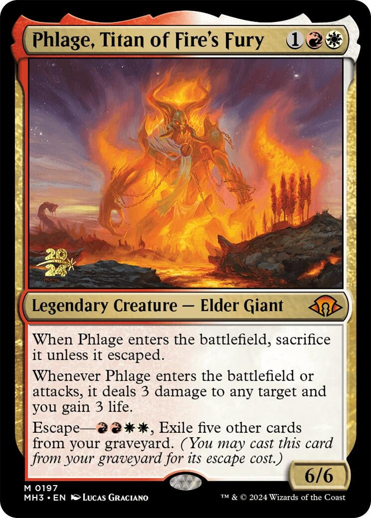 Image for Phlage, Titan of Fire's Fury (197) (PRE) - Magic: The Gathering