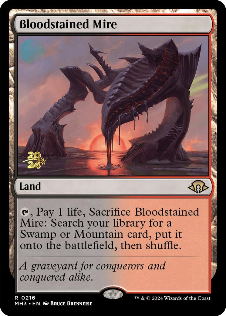Image for Bloodstained Mire (216) (PRE) - Magic: The Gathering